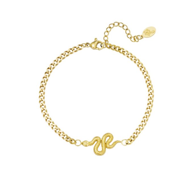 Baby Snake Bracelet gold